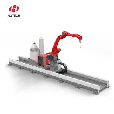 Industriell 6-akset robotarmsveisemaskin